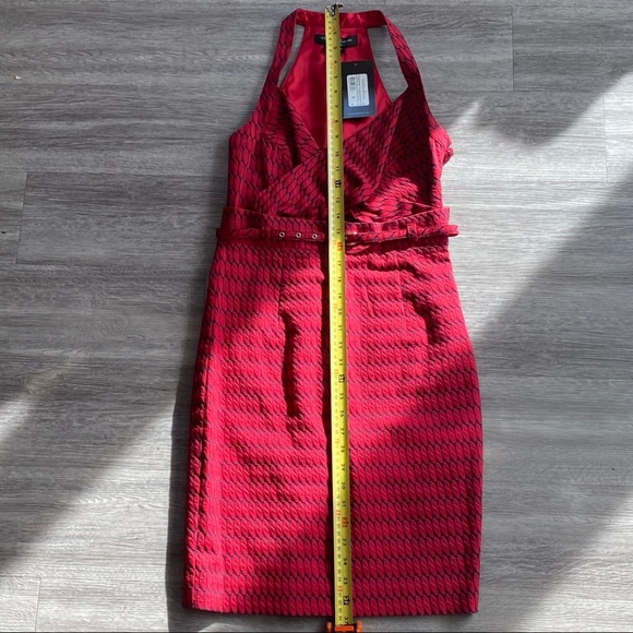 Guess by Marciano Halter Red Mini Dress - Size S - Picture 4 of 11